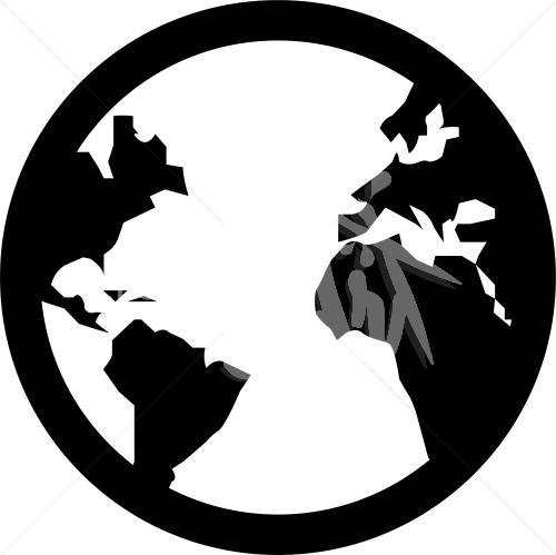 Earth globe Americas icon 001