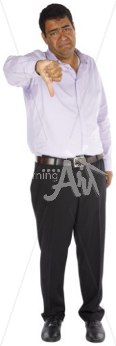 Raj thumbs-down in business casual