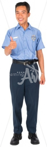 Phil thumbs-up in EMT uniform