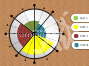 Circle Chart Graphic in PowerPoint