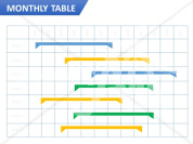 Gantt Chart Graphic in PowerPoint