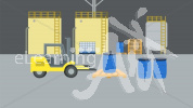 Factory Illustrated Background