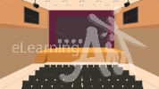 Auditorium Illustrated Background