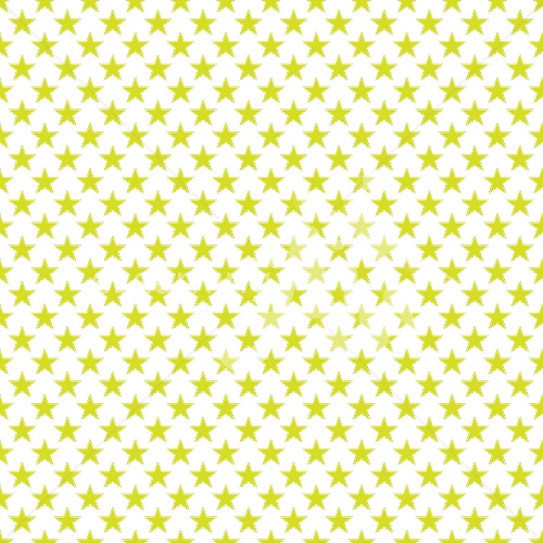 Green stars pattern on transparency