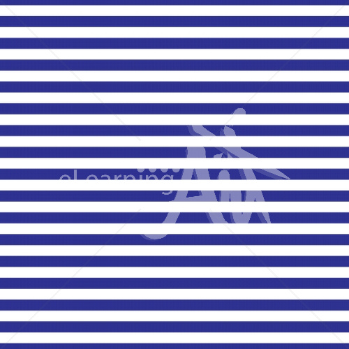Blue stripes pattern on transparency