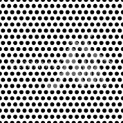 Black dots pattern on transparency