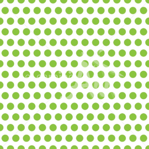 Green dots pattern on transparency