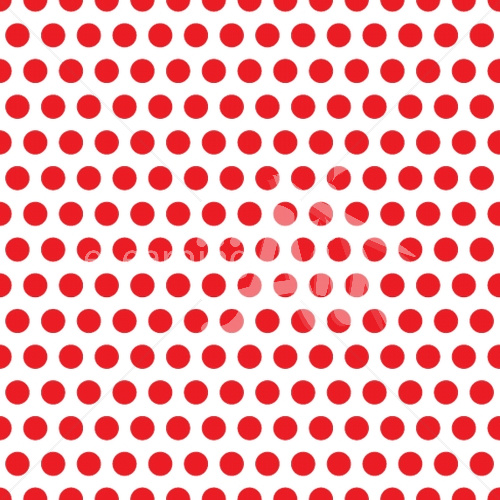 Red dots pattern on transparency