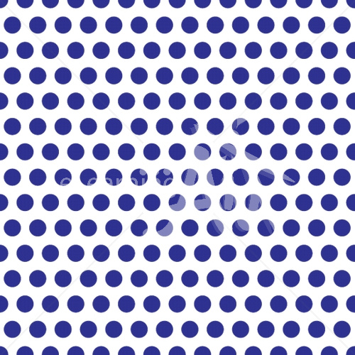 Blue dots pattern on transparency