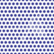 Blue dots pattern on transparency