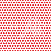 Red dots pattern on transparency