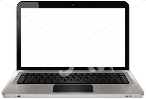 Laptop computer white screen
