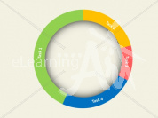 Pie Chart Graphic in PowerPoint