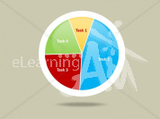 Pie Chart Graphic in PowerPoint