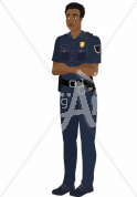 Taj proud in police uniform