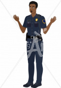 Taj surprised in police uniform