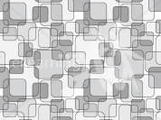 Grayscale rounded squares pattern on transparency